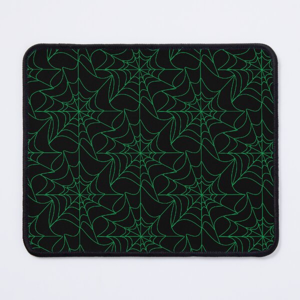 Item preview, Gothic Halloween Spider Web Green designed and sold by susycosta.