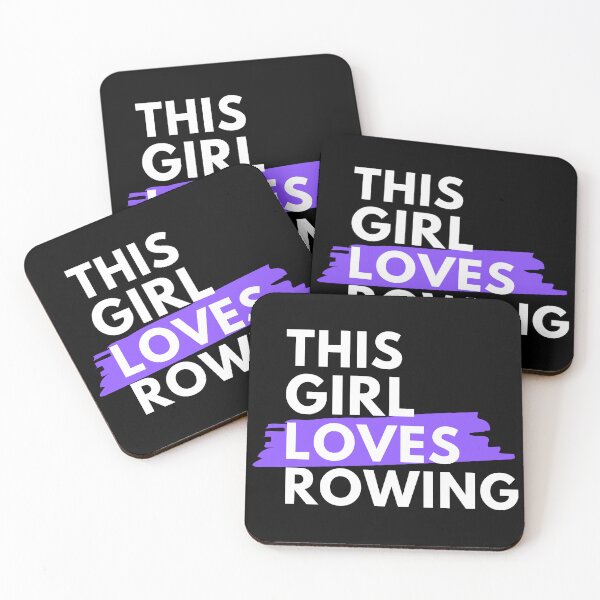 Item preview, This girl loves rowing designed and sold by TheGreenGoat.