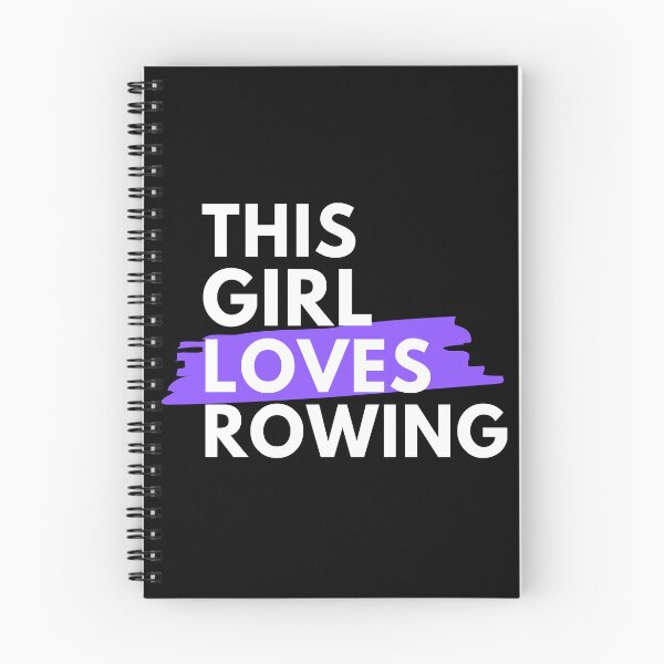 Item preview, This girl loves rowing designed and sold by TheGreenGoat.