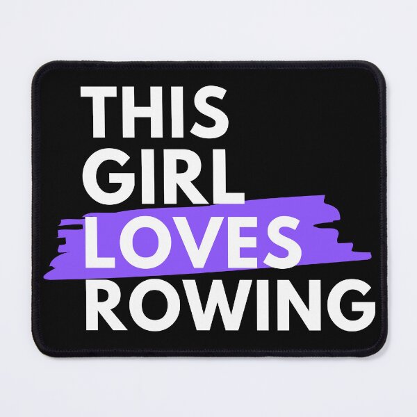 Item preview, This girl loves rowing designed and sold by TheGreenGoat.