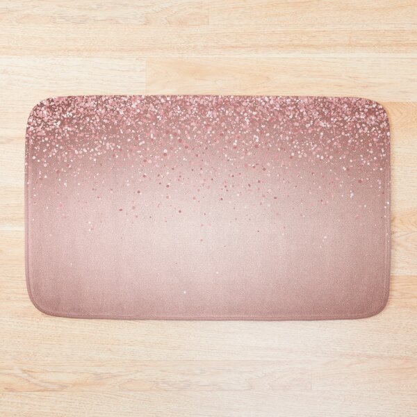 Item preview, Metallic Rose Gold Sparkly Dripping Pattern  designed and sold by KarolinaPaz.