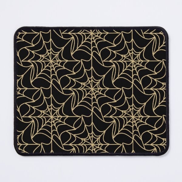 Item preview, Gothic Halloween Spider Web Gold designed and sold by susycosta.