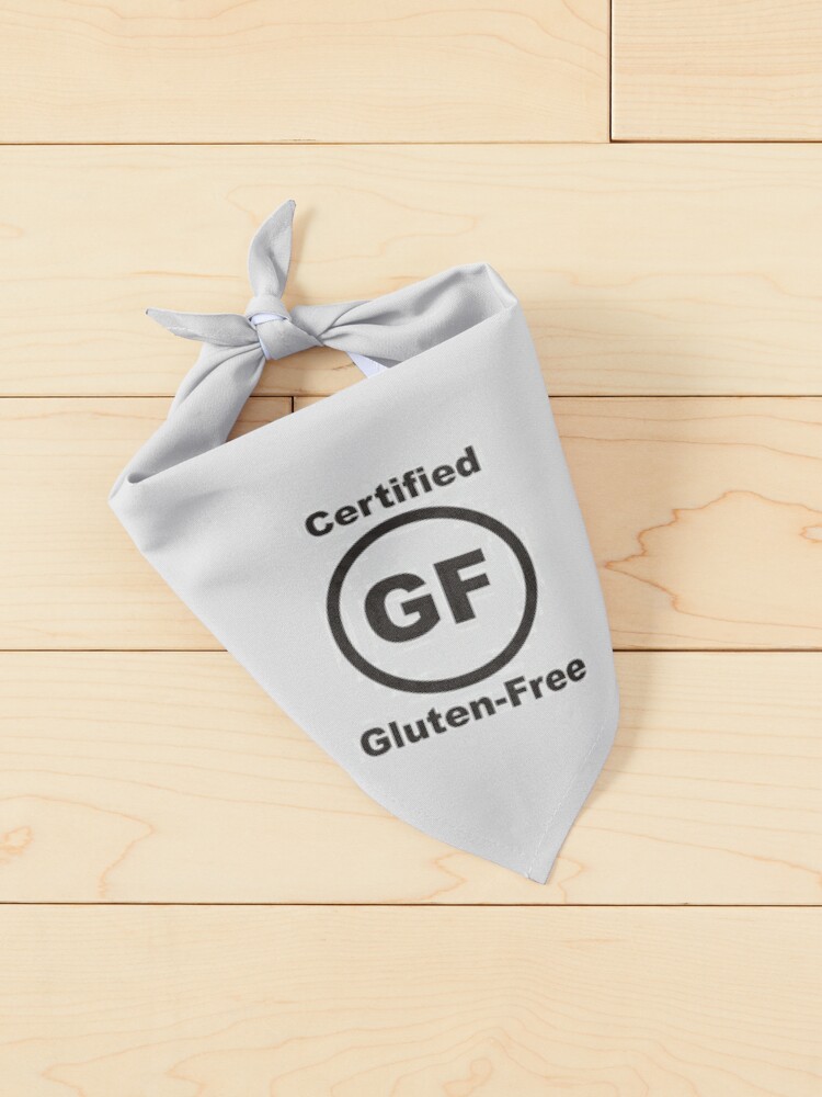 Alternate view of Gluten Free Certified Pet Bandana