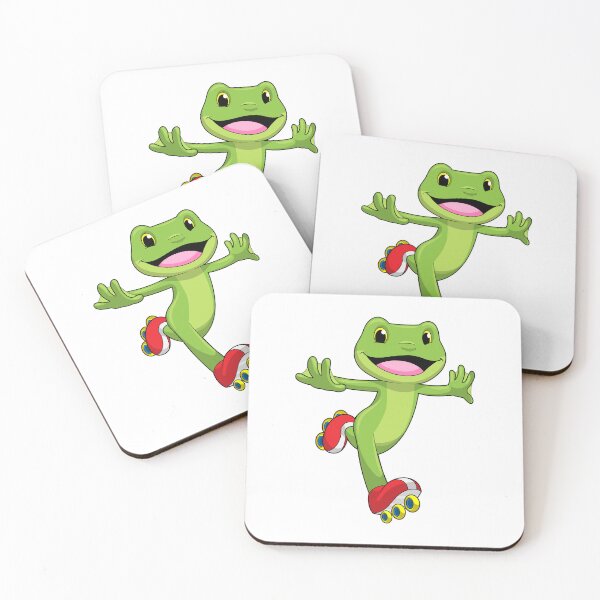 Item preview, Frog as Inline skater with Roller skates designed and sold by Snabdesign84.
