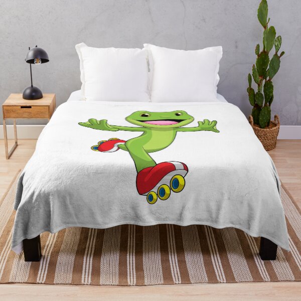 Item preview, Frog as Inline skater with Roller skates designed and sold by Snabdesign84.