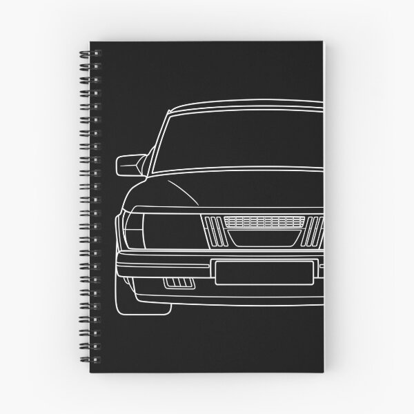 Item preview, Saab 900 1978-1983 white lines designed and sold by EdimDesign.