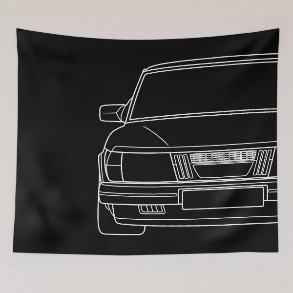 Item preview, Saab 900 1978-1983 white lines designed and sold by EdimDesign.