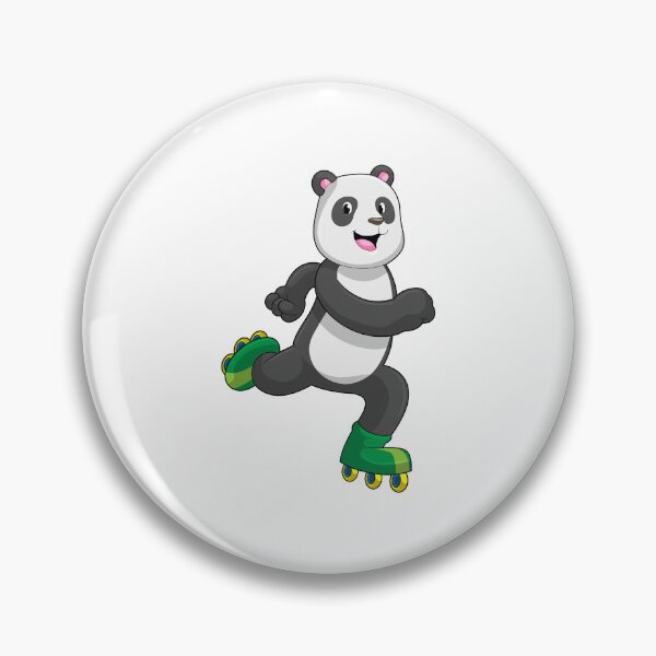 Item preview, Panda Inline skating Inline skates  designed and sold by Snabdesign84.