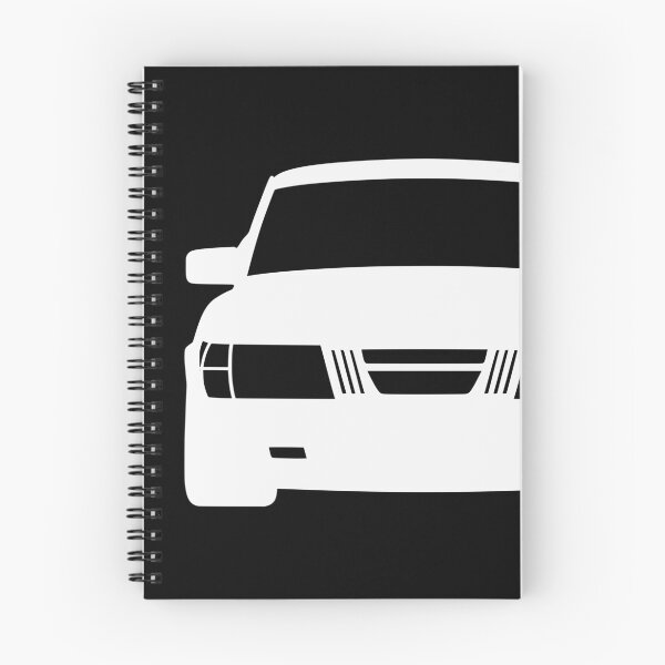 Item preview, Saab 900 1978-1983 white silhouette designed and sold by EdimDesign.