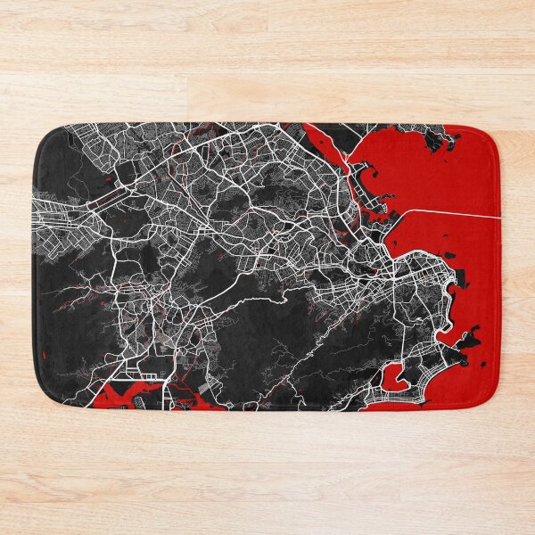 Item preview, Rio de Janeiro City Map of Brazil - Oriental designed and sold by deMAP.