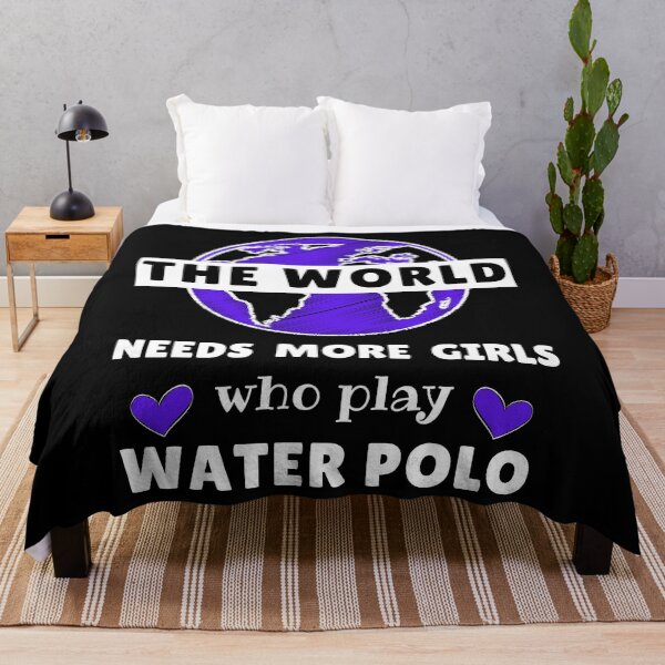 Item preview, The world needs more girls who play water polo designed and sold by TheGreenGoat.