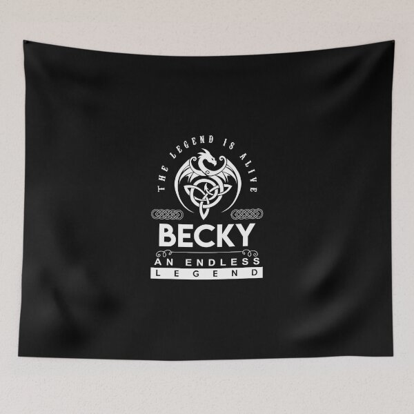 Item preview, Becky Name T Shirt - Becky The Legend Is Alive - An Endless Legend Gift Item Tee designed and sold by rolandchel.