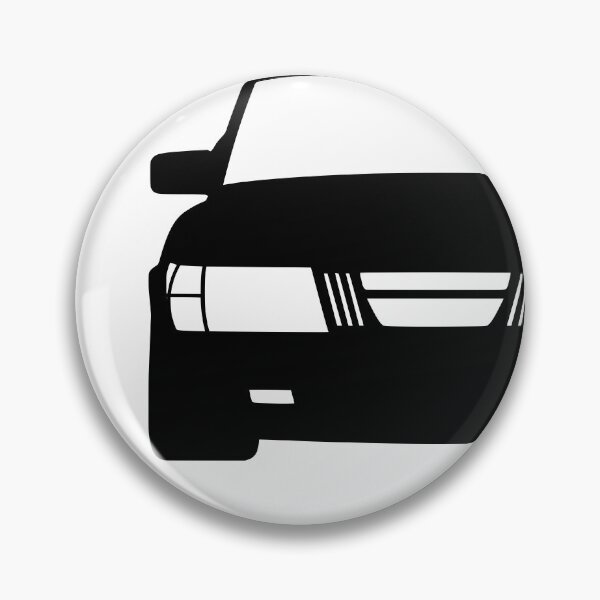 Item preview, Saab 900 1978-1983 black silhouette designed and sold by EdimDesign.