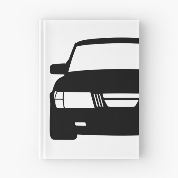 Item preview, Saab 900 1978-1983 black silhouette designed and sold by EdimDesign.