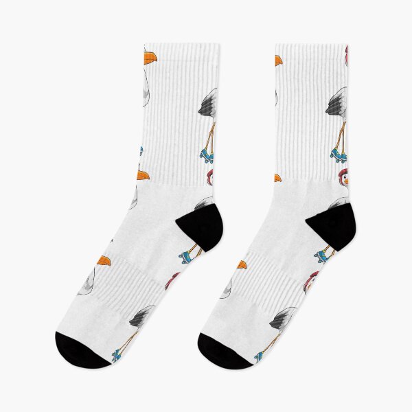 Item preview, Stork as Inline skater with Roller skates designed and sold by Snabdesign84.