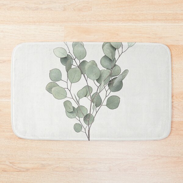 Item preview, Eucalyptus Leaves Botanical Drawing, Plant Greenery Farmhouse Design designed and sold by Olverh Design Studio.