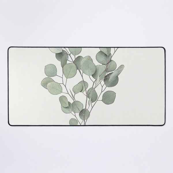 Item preview, Eucalyptus Leaves Botanical Drawing, Plant Greenery Farmhouse Design designed and sold by Olverh Design Studio.