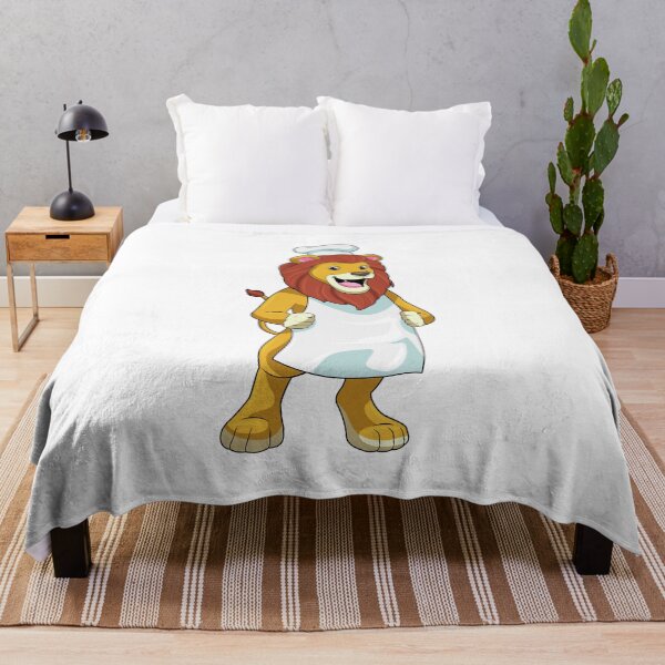 Item preview, Lion as Cook with Chef hat & Cooking apron designed and sold by Snabdesign84.