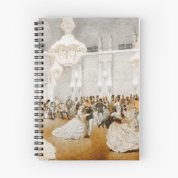 Item preview, 19th century painting of the ballroom at the Winter Palace, Russia by Mihaly Zichy designed and sold by apopofbeauty.