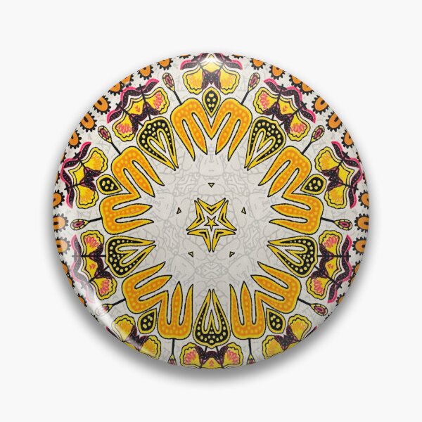 Item preview, African Ethnic Pattern in Orange designed and sold by MediaArtbyMara.
