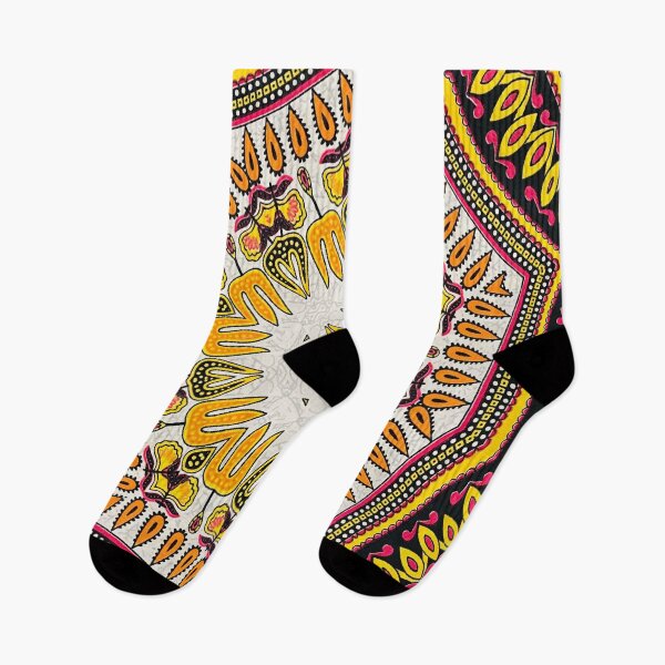 Item preview, African Ethnic Pattern in Orange designed and sold by MediaArtbyMara.