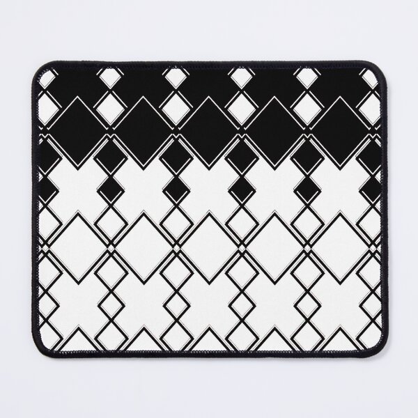 Item preview, Geometric square pattern black white  designed and sold by TipTopTapo.