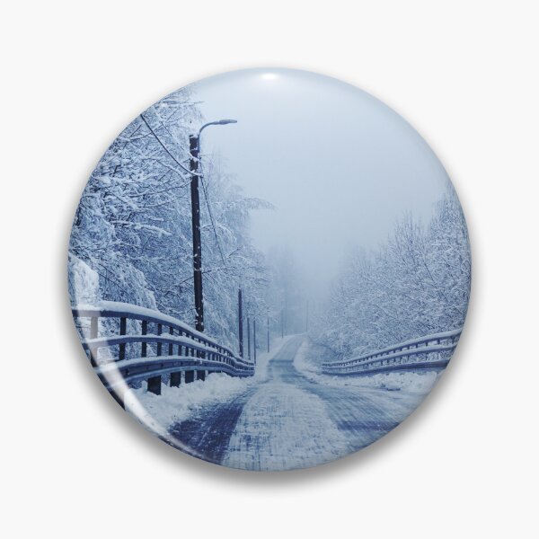 Item preview, Slippery road on a winter day designed and sold by riku05830.