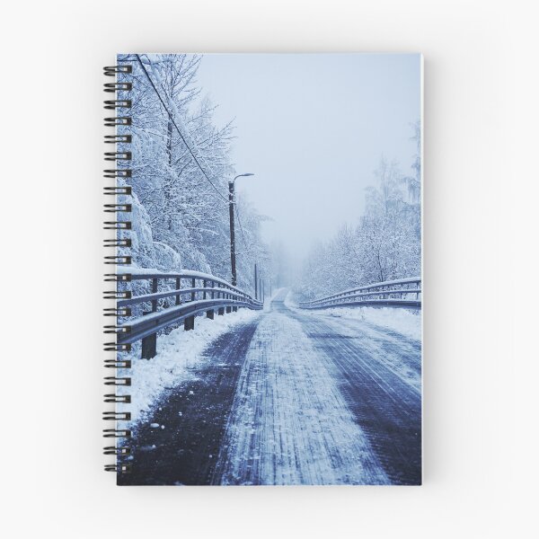 Item preview, Slippery road on a winter day designed and sold by riku05830.