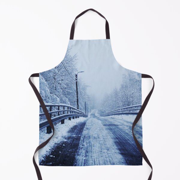 Item preview, Slippery road on a winter day designed and sold by riku05830.