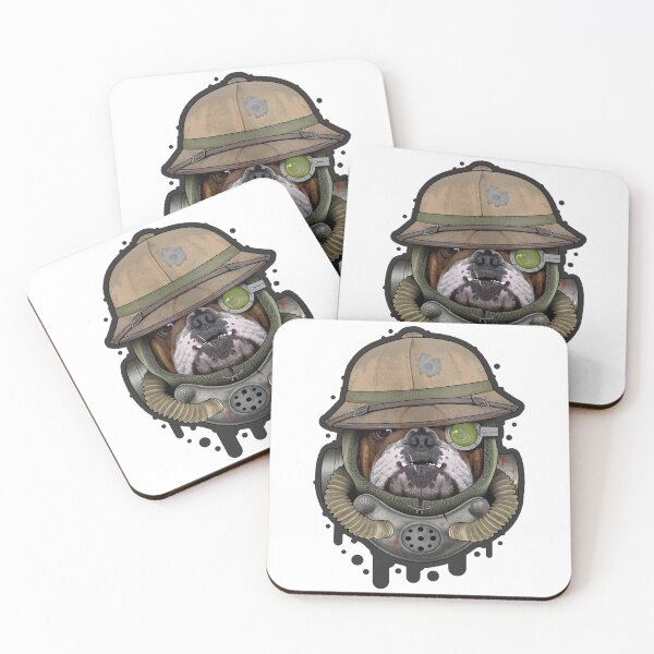 Item preview, military bulldog designed and sold by YMFargon.