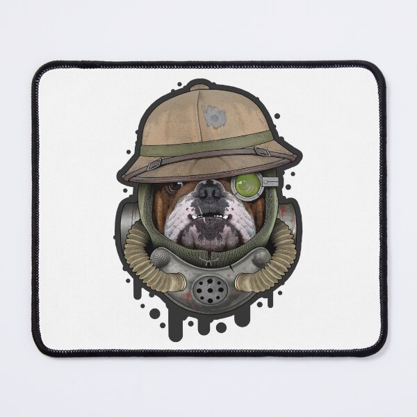 Item preview, military bulldog designed and sold by YMFargon.