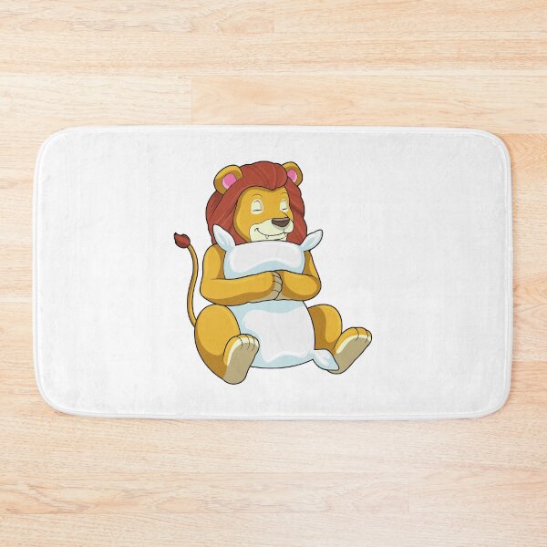 Item preview, Lion at Sleeping with Pillow designed and sold by Snabdesign84.