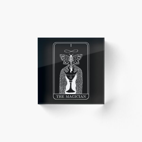Artikelvorschau, die Magier Tarotkarte Tinte Abbildung entworfen und verkauft von indiVisibl.