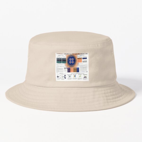 The Standard Model of Fundamental Particles and #Interactions - #Physics #StandardModel #FundamentalParticles Bucket Hat