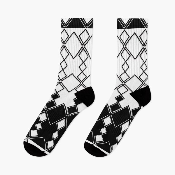Item preview, Geometric square pattern black white  designed and sold by TipTopTapo.