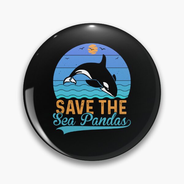 Item preview, Save the sea pandas designed and sold by pnkpopcorn.