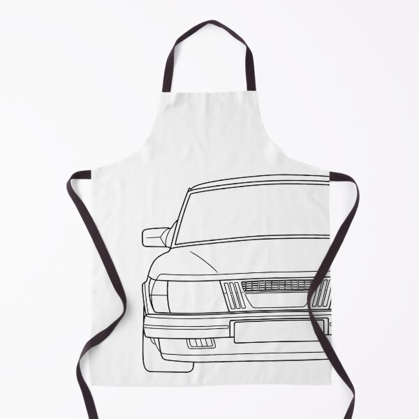 Item preview, Saab 900 1978-1983 black lines designed and sold by EdimDesign.