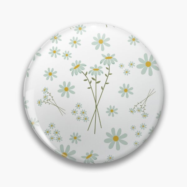 Item preview, Daisy flower seamless pattern designed and sold by NellyDS17.