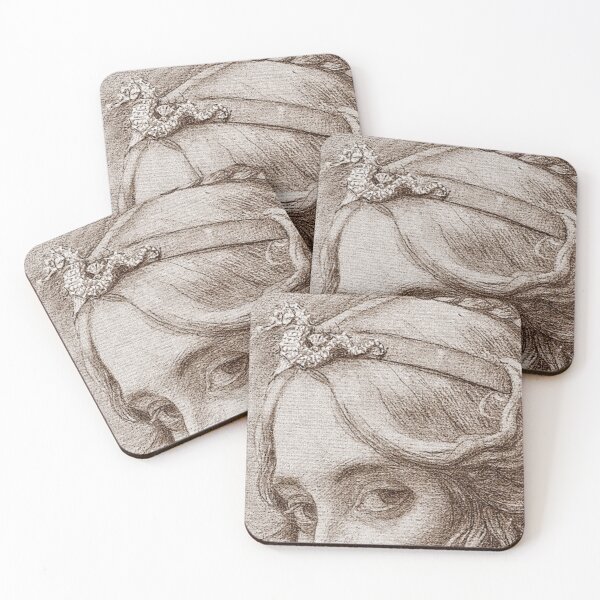 Item preview, Armand Point, detail, Portrait de Madame Berthelot, 1895. designed and sold by apopofbeauty.