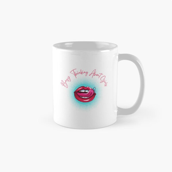 Item preview, Busy Thinking About Girls Funny Lesbian designed and sold by GeeHanz.
