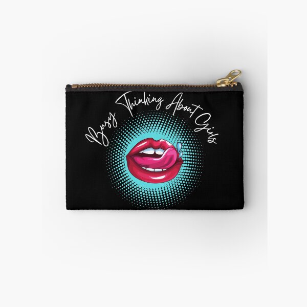Item preview, Busy Thinking About Girls Funny Lesbian designed and sold by GeeHanz.