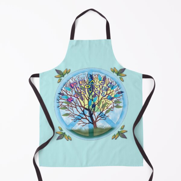 Aperçu de l'œuvre Peace Love Recycle créée et vendue par artmuvz.