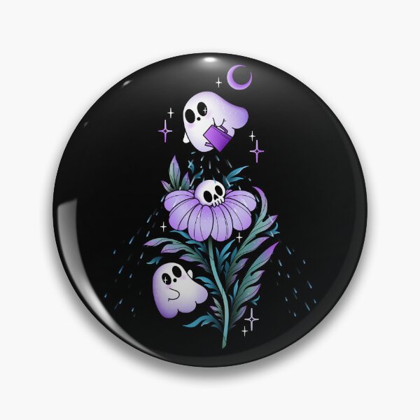 Item preview, Haunted garden, ghost friends gardening  designed and sold by Texdoodles.