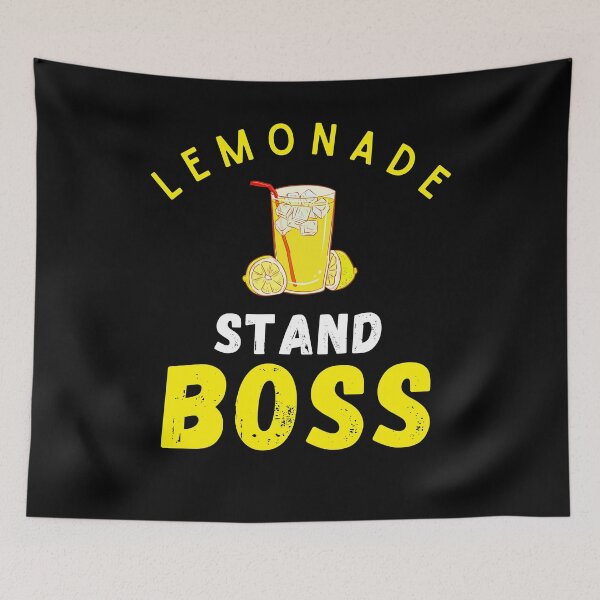 Item preview, Lemonade Stand Boss Lemon Juice Summer For Men Women And Kids designed and sold by Rhia Store.