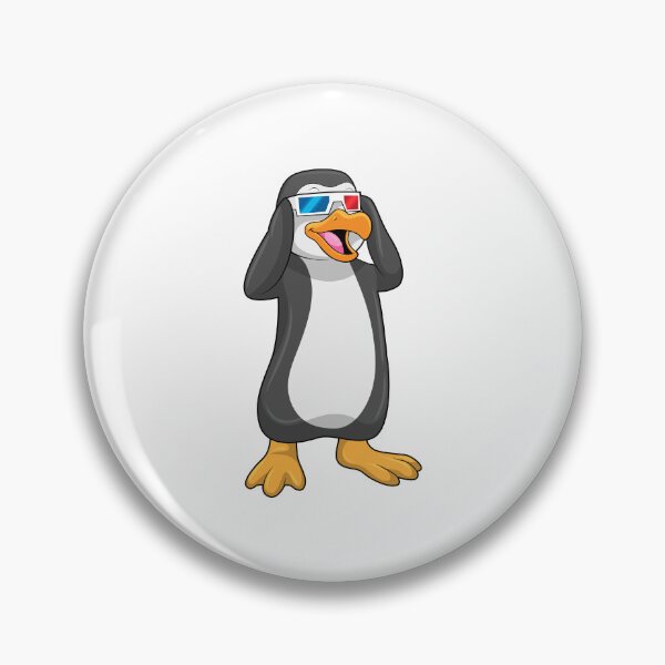 Item preview, Penguin with Glasses designed and sold by Snabdesign84.