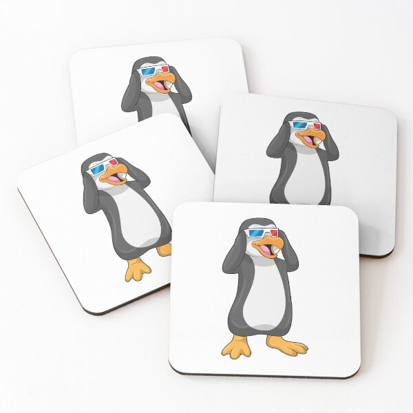 Item preview, Penguin with Glasses designed and sold by Snabdesign84.