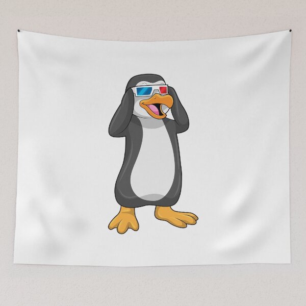 Item preview, Penguin with Glasses designed and sold by Snabdesign84.