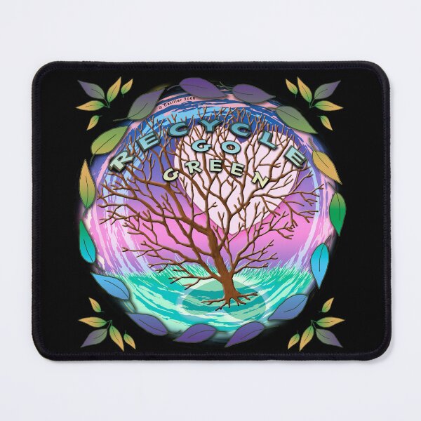 Item preview, Ecology Go Green Recycle designed and sold by artmuvz.