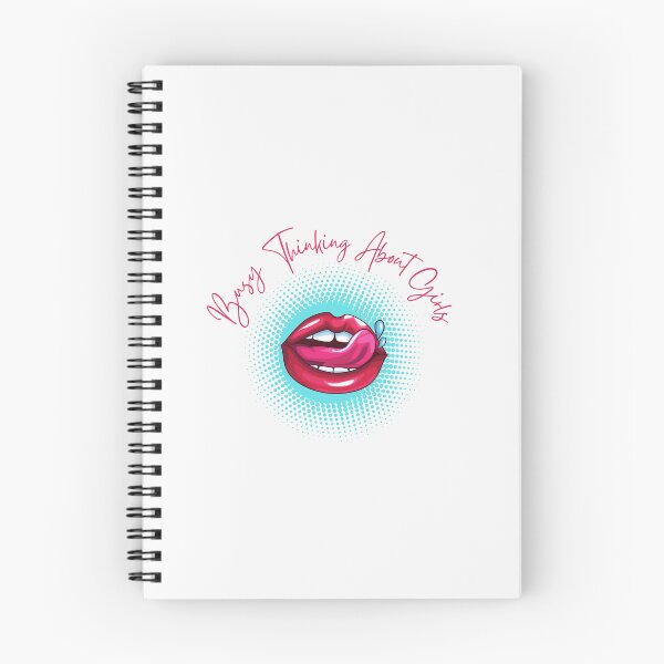 Item preview, Busy Thinking About Girls Funny Lesbian designed and sold by GeeHanz.