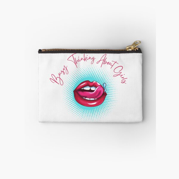 Item preview, Busy Thinking About Girls Funny Lesbian designed and sold by GeeHanz.